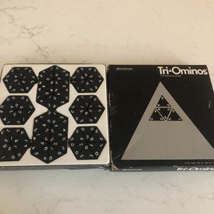 Vintage Pressman 1968 Tri-Ominos "The Triangle Game"